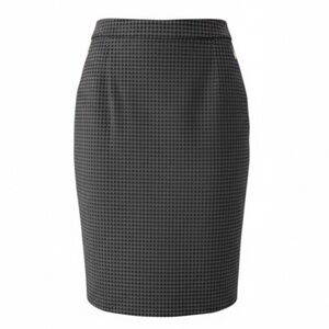 The Limited Black and Grey Houndstooth Print Pencil Skirt Size 2